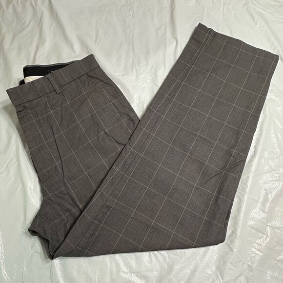 Banana Republic Gray Dress Pants Classic Straight-Leg 34”x32” - Picture 2 of 12